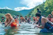 如何在雁栖湖团建活动中促进团队成员之间的相互监督和改进